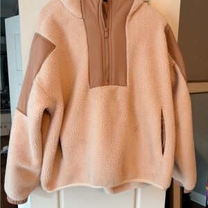 FP Movement by Free People Tan and Cream Jacket